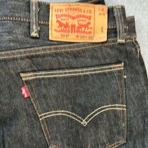 Levi 501s classic Black jeans